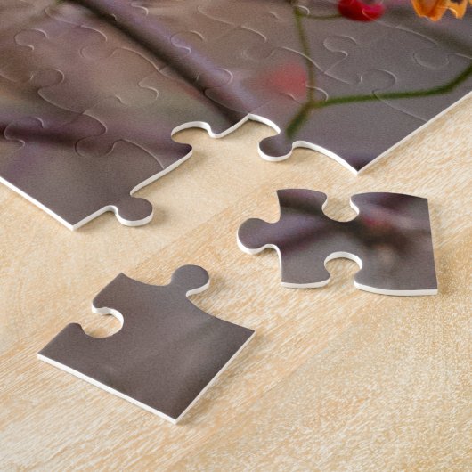 Cedar Waxing | Jigzaag Puzzle Legpuzzel (Zijkant)