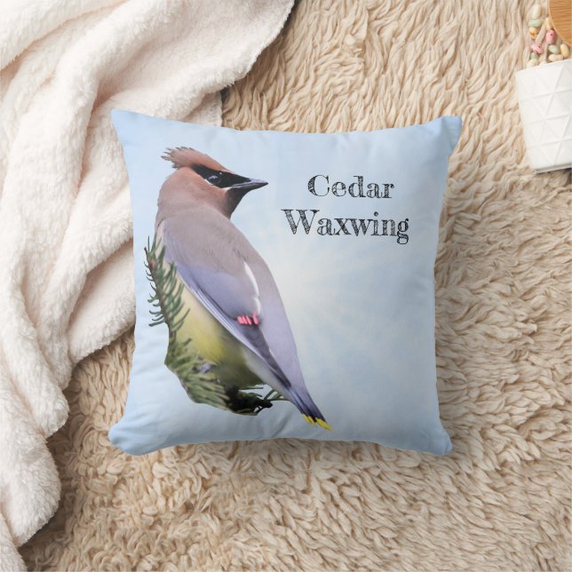 Cedar Waxing Kussen (Deken)