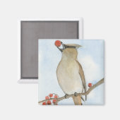 Cedar Waxing Magneet (Voorkant / Achterkant)