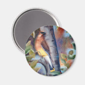 Cedar Waxing Magnet (Voorkant / Achterkant)
