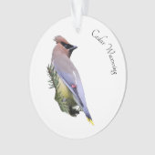 Cedar Waxing Ornament (voorkant)