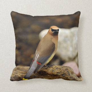 Cedar Waxwing American MoJo Pillow Kussen