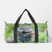 Cedar Waxwing Fledgling Bird Personated Plunjezak (Voorkant)