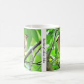 Cedar Waxwing Mok door BirdingCollectibles (Center)