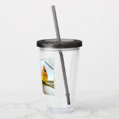 Cedar Waxwing - Originele foto Acryl Drinkbeker (Links)