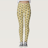 Cedar Waxwing - Originele foto Leggings (Voorkant)