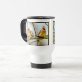 Cedar Waxwing - Originele foto Reisbeker (Voorkant links)