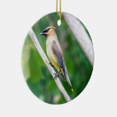 Cedar Waxwing Ornament (Rechts)