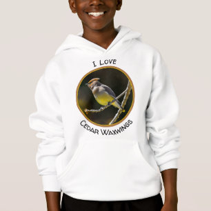 Cedar Waxwing zangvogel origineel wilde vogel foto
