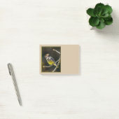 Cedar Waxwing zangvogel origineel wilde vogel foto Post-it® Notes (Kantoor)