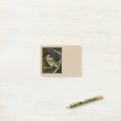 Cedar Waxwing zangvogel origineel wilde vogel foto Post-it® Notes (Op bureau)