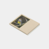 Cedar Waxwing zangvogel origineel wilde vogel foto Post-it® Notes (Schuin)