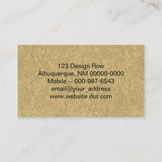 Cedar Wood Knot Close-up Photography Carpenter Visitekaartje (Achterkant)