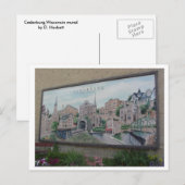 Cedarburg Mural Briefkaart (Voorkant / Achterkant)