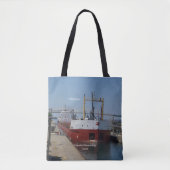 Cedarglen over de hele canvas tas (Voorkant)
