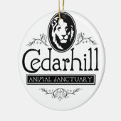Cedarhill Lion Keramisch Ornament (Links)