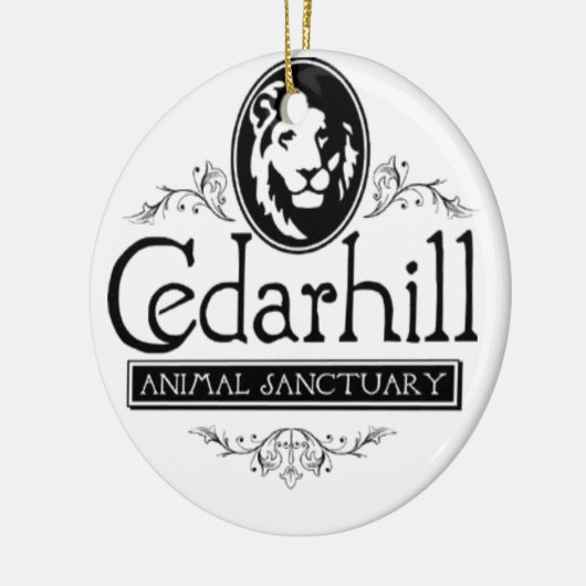 Cedarhill Lion Keramisch Ornament (Links)
