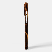 Ceder gestructureerd houten schors uitzicht Case-Mate iPhone case (Achterkant / Links)