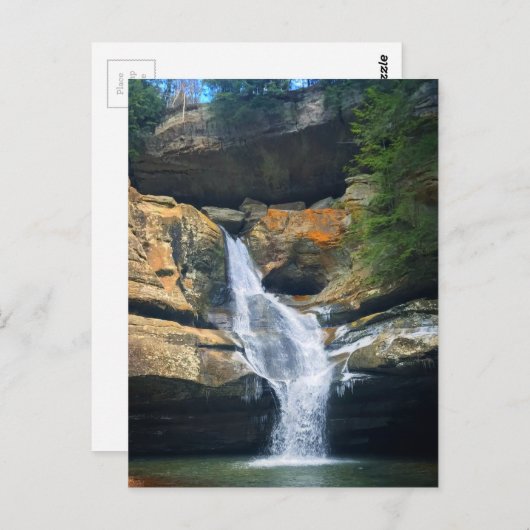 Ceder Herfsten, Hocking Hills Ohio Briefkaart (Voorkant / Achterkant)