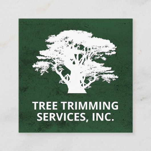 cederboom | landschapsarchitectuur | hovenier | bo vierkante visitekaartje (Voorkant)