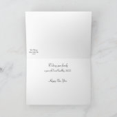 Cederpestvogel Winterse Landschap Kaart (Binnen)