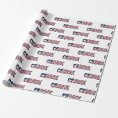 Cedrik Vorname Name USA US Geschenkpapier Papier (Uitgerold)