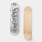 Cee Mee Vlieg Skateboard (Voorkant)