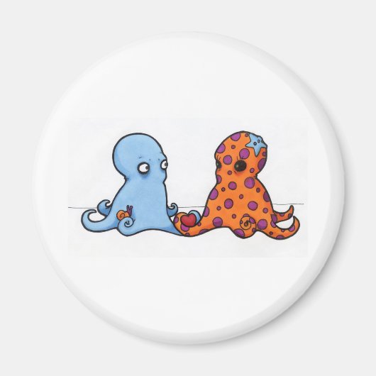 Cefalopode <3 magneet (Voorkant)