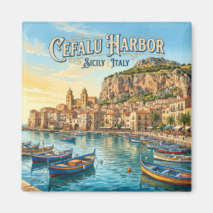 Cefalu Haven Italië Magneet