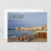 Cefalù Italy Briefkaart (Voorkant / Achterkant)