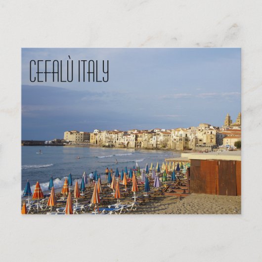Cefalù Italy Briefkaart (Voorkant)