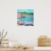 Cefalu, Sicilië afdrukken Poster (Keuken)