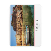 Cefalu stad in Sicilië in Italië Magneet (Verticaal)