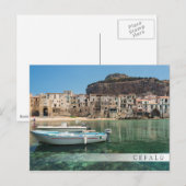 Cefalu town in Sicily Briefkaart (Voorkant / Achterkant)