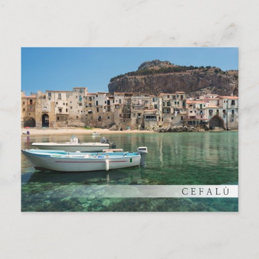 Cefalu town in Sicily Briefkaart (Voorkant)