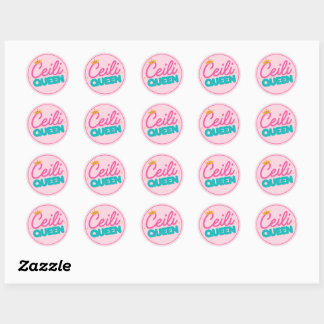 Ceili Queen Ronde Sticker
