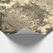 Ceiling Chiesa del Gesù – Battista Gaulli – gold Cadeaupapier (Hoek)