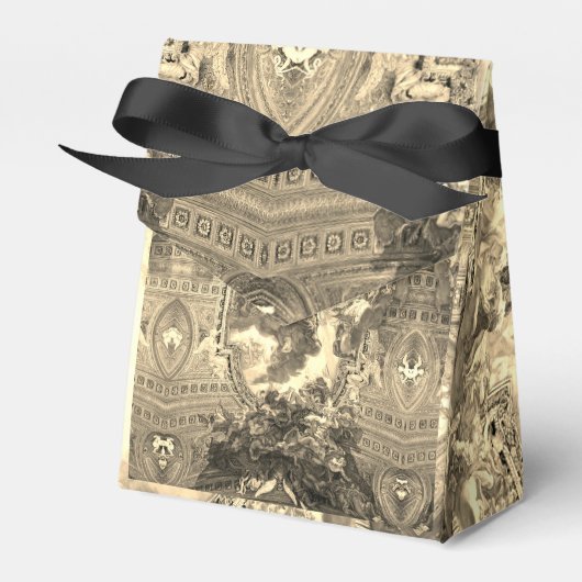 Ceiling Chiesa del Gesù – Battista Gaulli – gold G Bedankdoosjes (Voorkant Zijde)