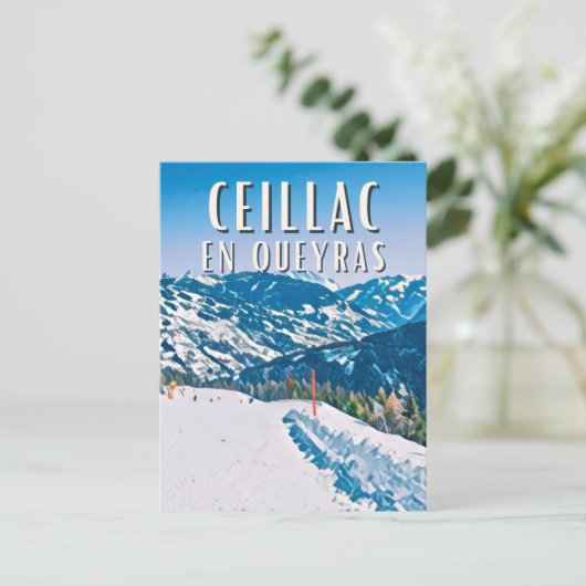 Ceillac in Queyras Briefkaart (Staand voorkant)