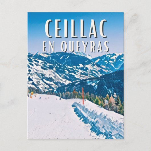 Ceillac in Queyras Briefkaart (Voorkant)
