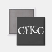 CEKC MAGNEET (Voorkant / Achterkant)