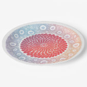 Cel-ebrerende beenmergtransplantatie papieren bordje (Gekanteld)