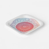 Cel-ebrerende beenmergtransplantatie papieren bordje (Gebogen)