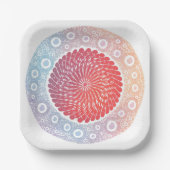 Cel-ebrerende beenmergtransplantatie papieren bordje (Voorkant)