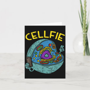 Cel Fie Grappige Natuurwetenschap Biologie Leraren Kaart