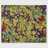 Cel gezonde medische neuronen cadeaupapier (Vlak)