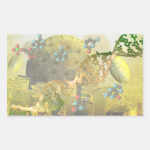 Cel met DNA-stickers