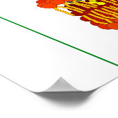 Cel Plasma-membraan Plasma-diagram Poster (Hoek)