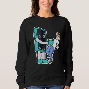 Cel-teledict-kleding smartphone-indicatie Rev. Trui