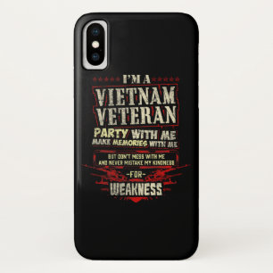 Cel-telefooncel-case Ik ben een Vietnam-veteraan Case-Mate iPhone Case